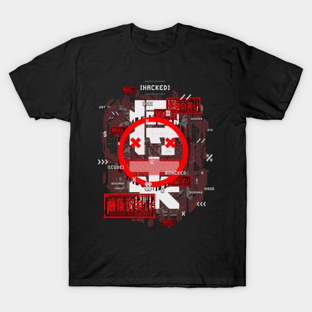 Future Hacked T-Shirt by Kiboune